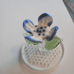 Glass Flower Decoration Art Hand Made 