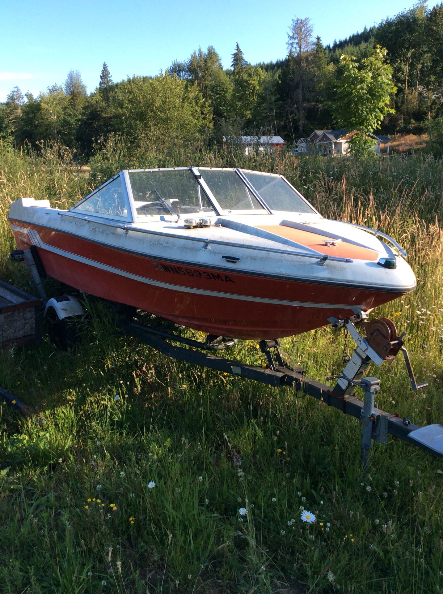 1972 Fiberform Speedboat Project Solid Boat. No Motor Nice Vintage ...