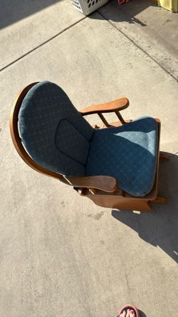 Kids Wooden Rocking Chair