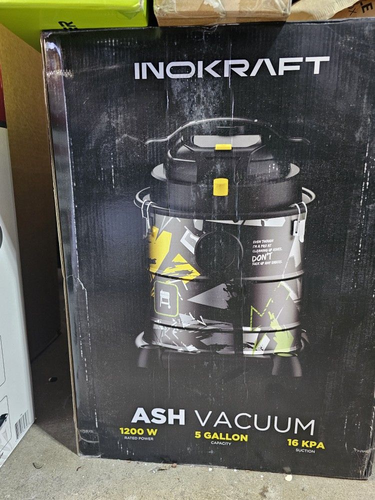 Brand New Ash Vacuum For Pellet Smokers Log Burners 