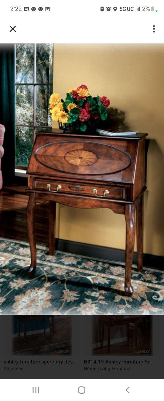 Eagle Cherry Antique Desk