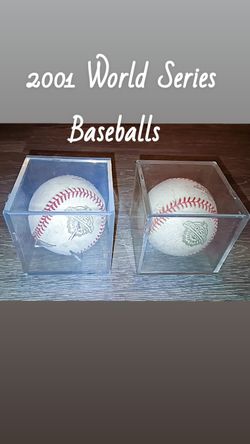 2001 World Series Baseballs 