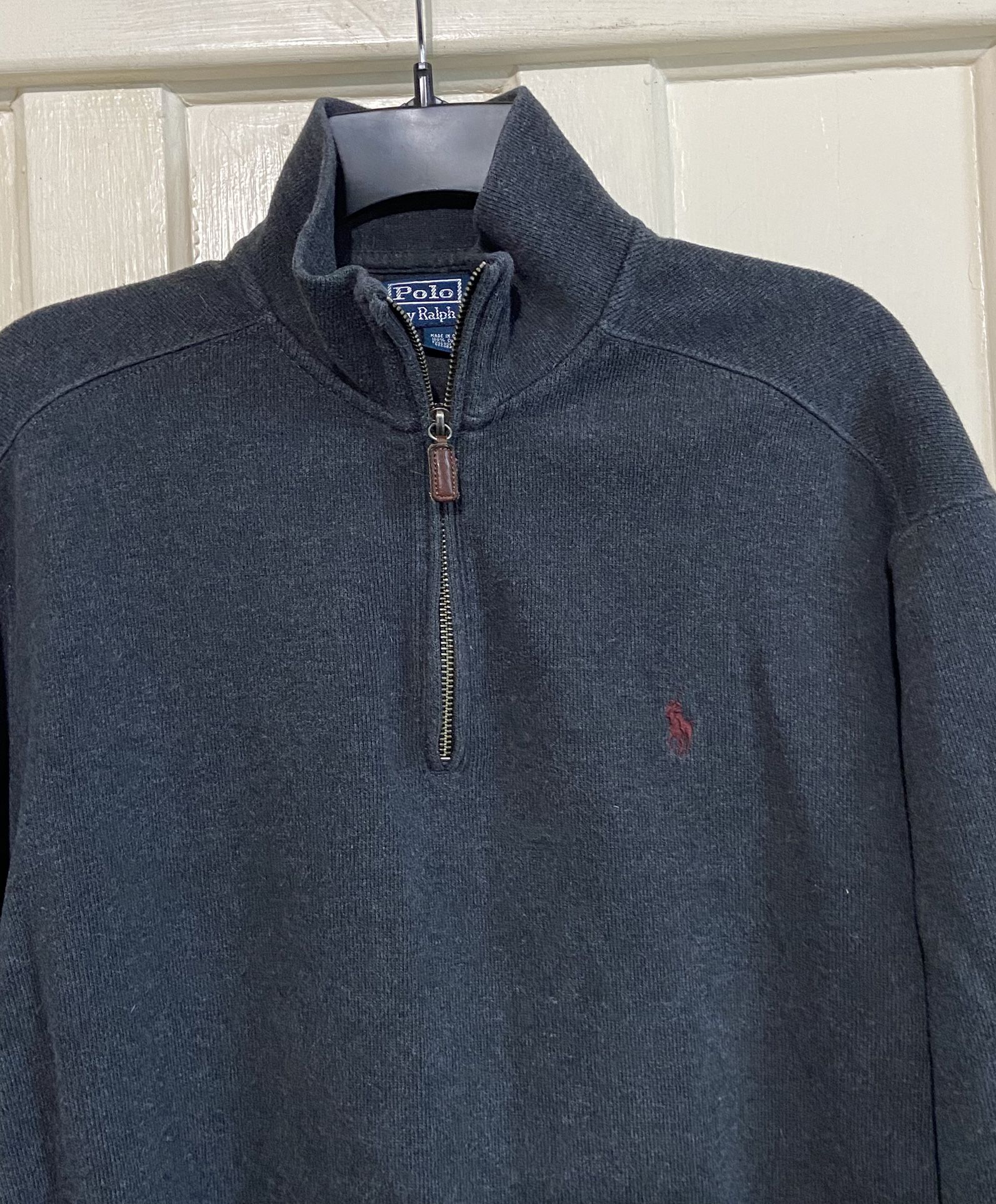 Polo Ralph Lauren Men’s Quarter Zipper Sweater Size Large
