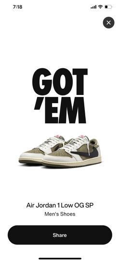 Travis Scott Reverse Olive