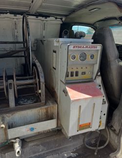 Carpet Cleaning Van