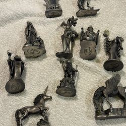 Collective Roger Gibbons Pewter Figures Really Good Deal $250.00 For All OBO 