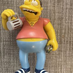 Playmates The Simpsons World of Springfield Wos Series 2 Barney Figure Complete 