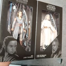 Master Luke and Rey