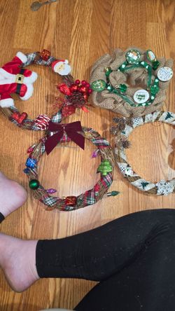 Festive wreaths