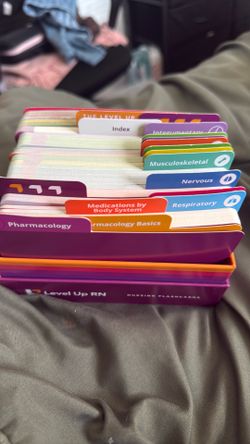 Level up rn pharmacology cards