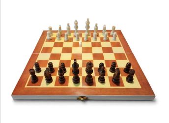 Wooden Folding Chess Board
