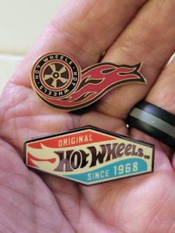 Hotwheel Collectable Lapel Pins.