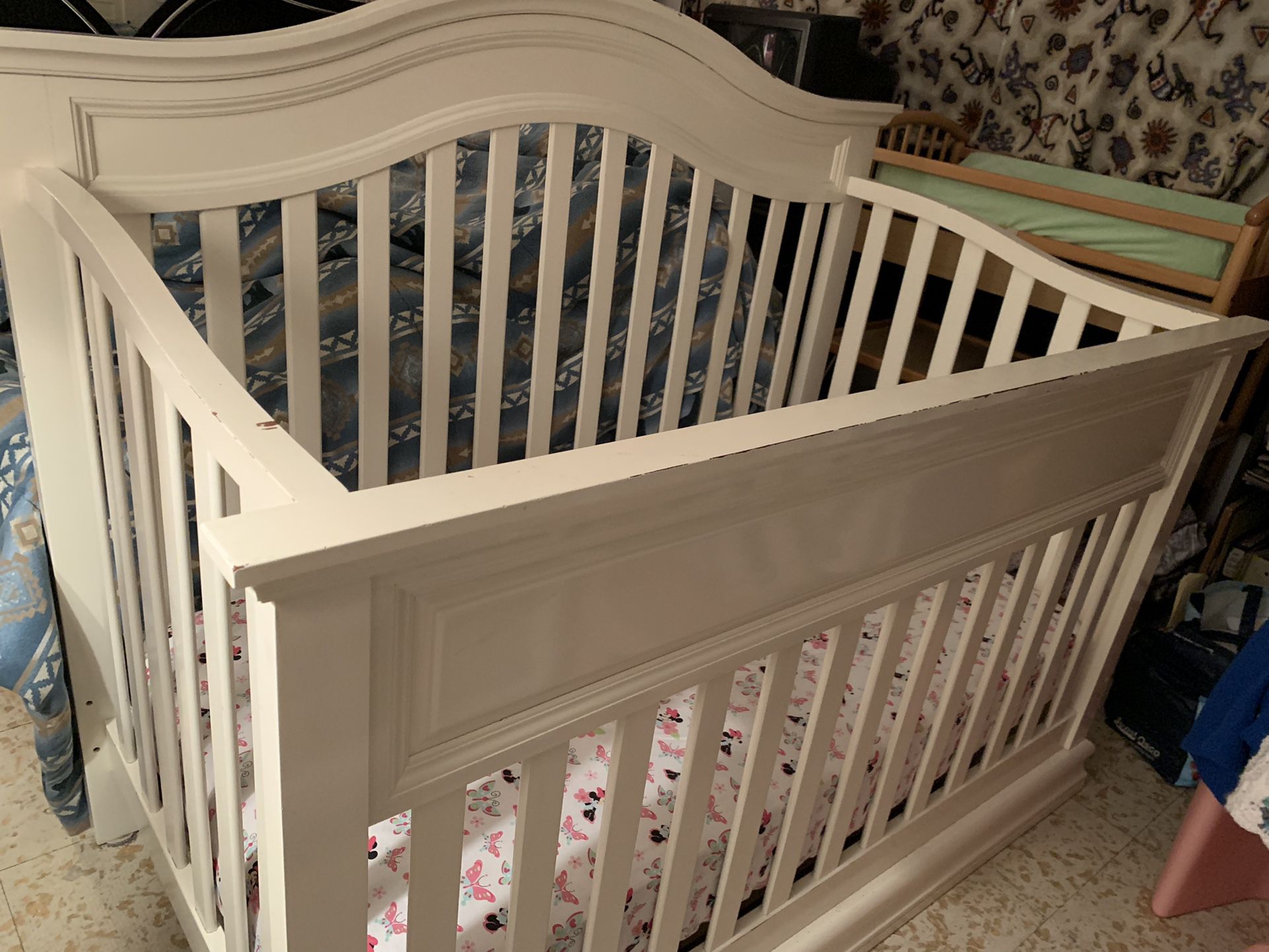 JC Penney Tori 4 In 1 Baby Crib And   Mattress 