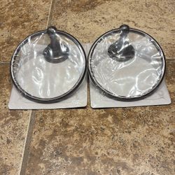 2 New Brass Hand Towel Holders