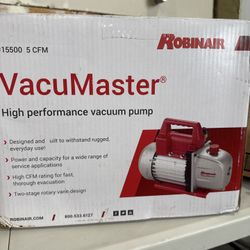 Robinair Vacumaster Vacuum Pump 