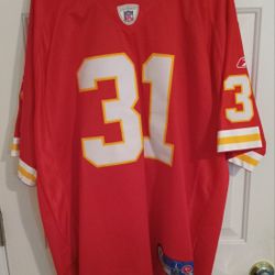 Priest Holmes Kansas City Chiefs Reebok Nfl Jersey Size Large $65 O.B.O.