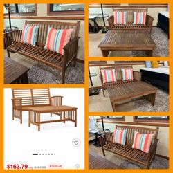 Outdoor Patio 2-Piece Set $79.99