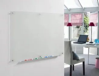 200 Units of Vergo 3' x 4' Glass Boards Frosted White Boards / Non-Magnetic / Mountable / 4MM Thickness