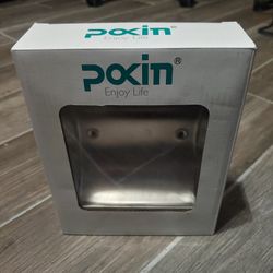 2 POKIM Recessed Toilet Paper Holder/Tissue Paper Holder Stainless Steel Toilet Paper Holder in Wall for Bathroom Accessories Rear Mounting 