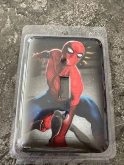 Spiderman light switch cover