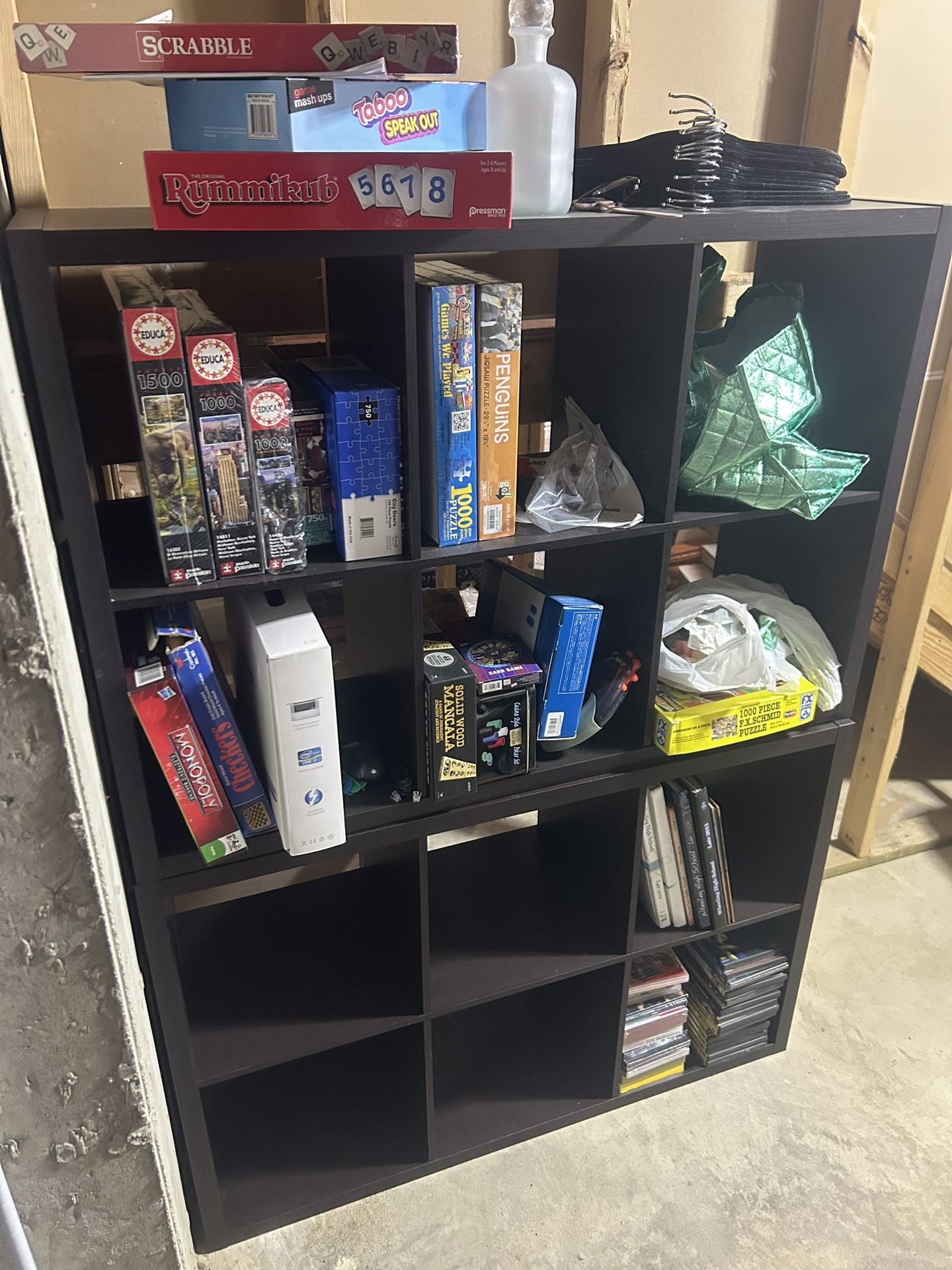 (2) Wood Storage Units