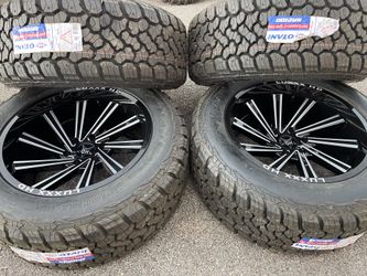 20x10 LUXXX HD OFF ROAD RIMS  6 LUG  FITS FORD F150    PRICE NEGOTIABLE   RINES LUXXX HD TODO TERRENO    6 VIRLOS LE QUEDAN A FORD F150