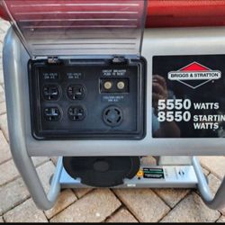 5,550 Watt Gas Generator In Like New Condition