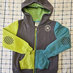 Toddler Converse Zip Up Hoodie. Size 4T