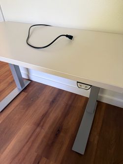 Stand/sit electric desk