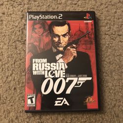 PS2 007 From Russia With Love Game