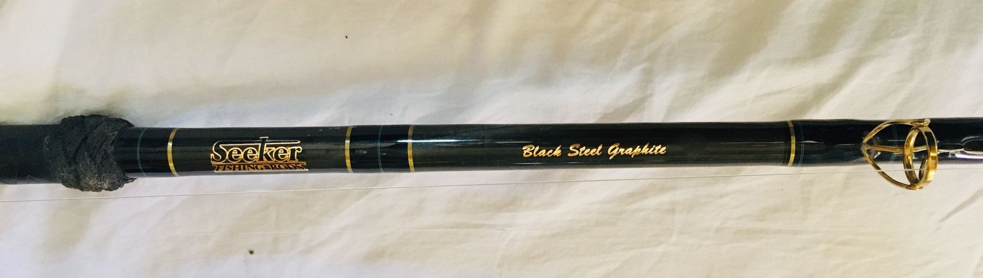 Seeker Black Steel G 6490-9' CT Cork Tape Rod for Sale in San