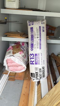 Owen’s Corning pink insulation