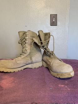 Tan Hiking Boots