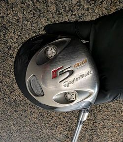 Taylormade R5 Dual Golf 3 Wood Titanium Graphite shaft R-Flex M.A.S 5.55