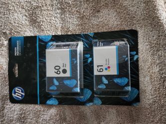 HP 60 Black & HP 61 Tri-Color Ink Cartridges (EXPIRED)