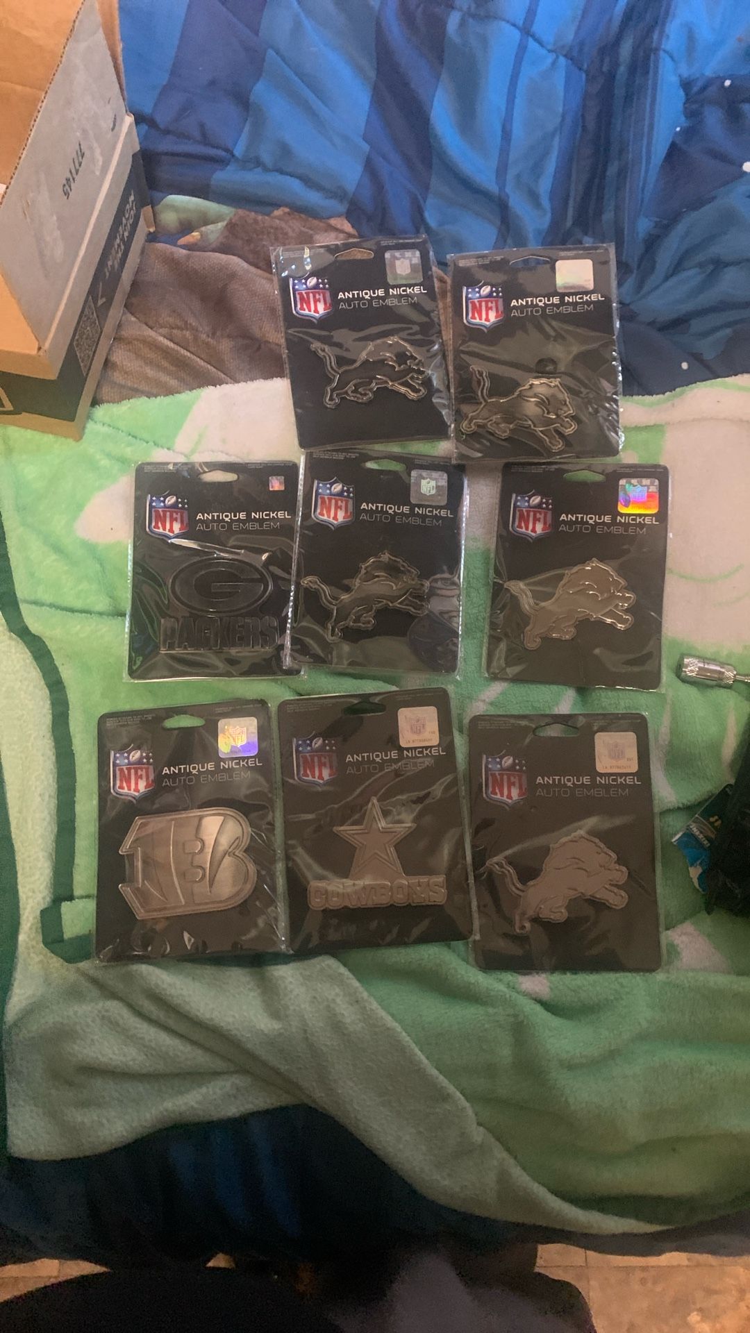 NFL Metal Emblems 