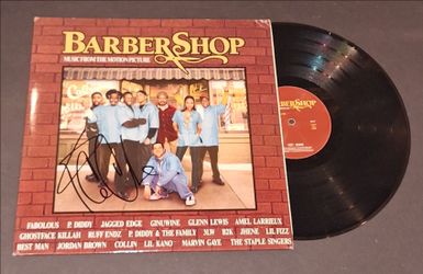 🔥Ice Cube Signed Autographed Soundtrack Vinyl Barbershop JSA COA 🔥