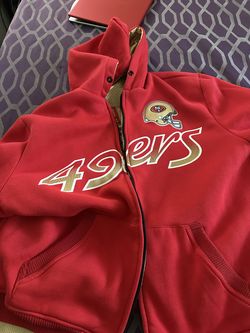 Niners dual hoodie bomber jacket