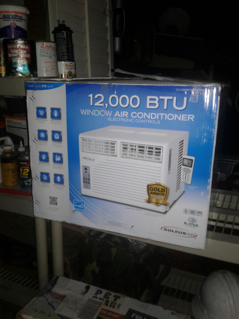 Soleus air 12000 BUT window air conditioner