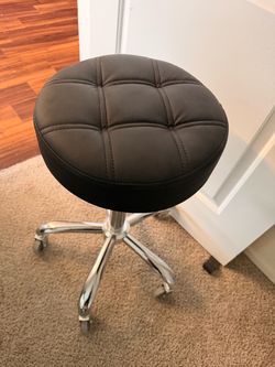 New stool with easy slide wheels