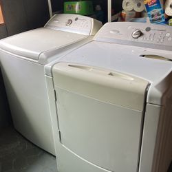 Washer and dryer
