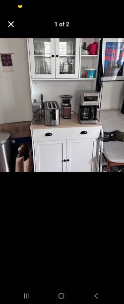 White kitchen cabinet 150 obo
