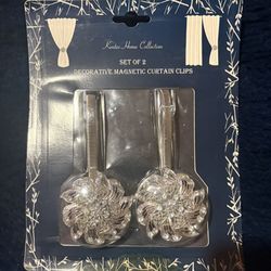 Magnetic Curtain Tieback Pair