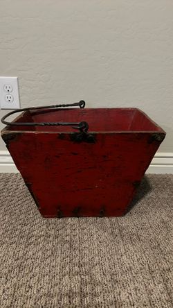 Wooden Bucket
