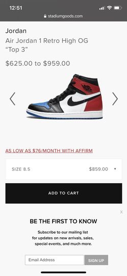 Jordan Top 3 ones