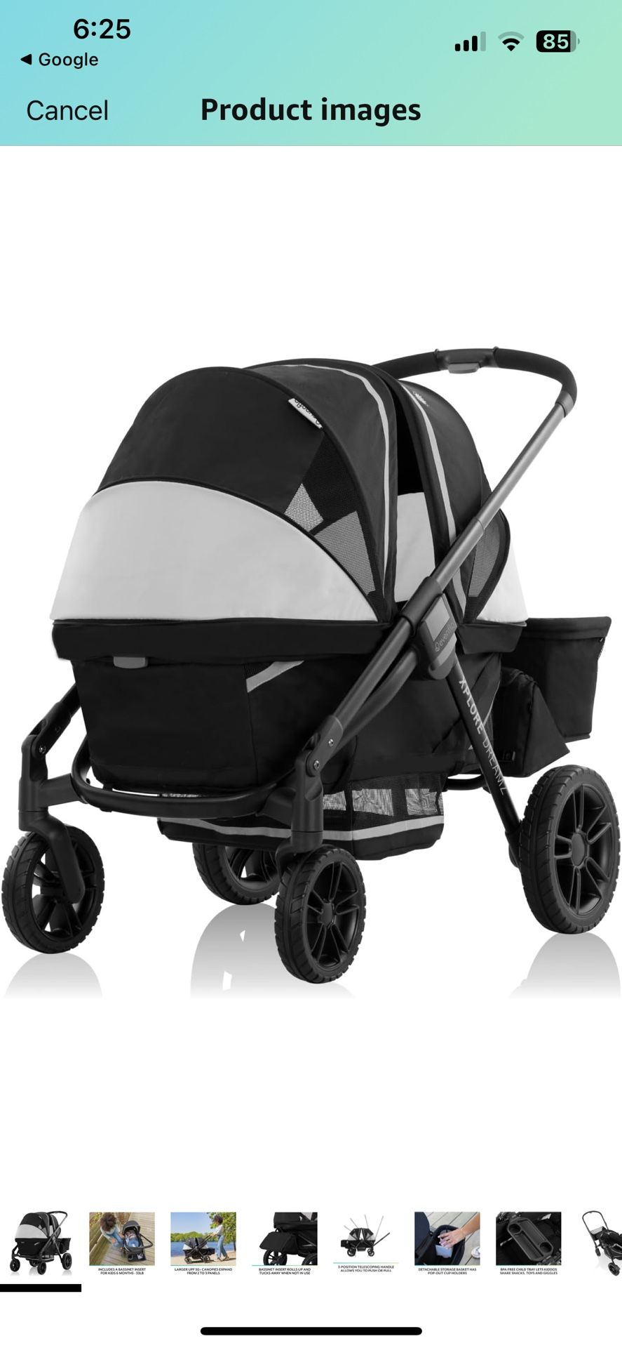 Evenflo Pivot Xplore Dreams All Terrain Stroller Wagon