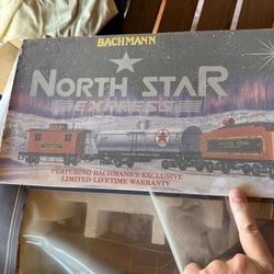 Vintage Bachmann Train Set G Scale Big Hauler North Star Express Complete #90018
