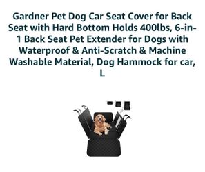 Back seat extender for pets