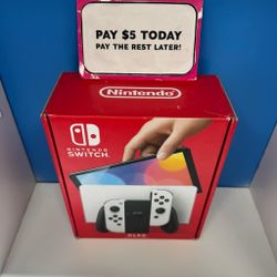 Nintendo Switch OLED New - Pay $5 and the rest later