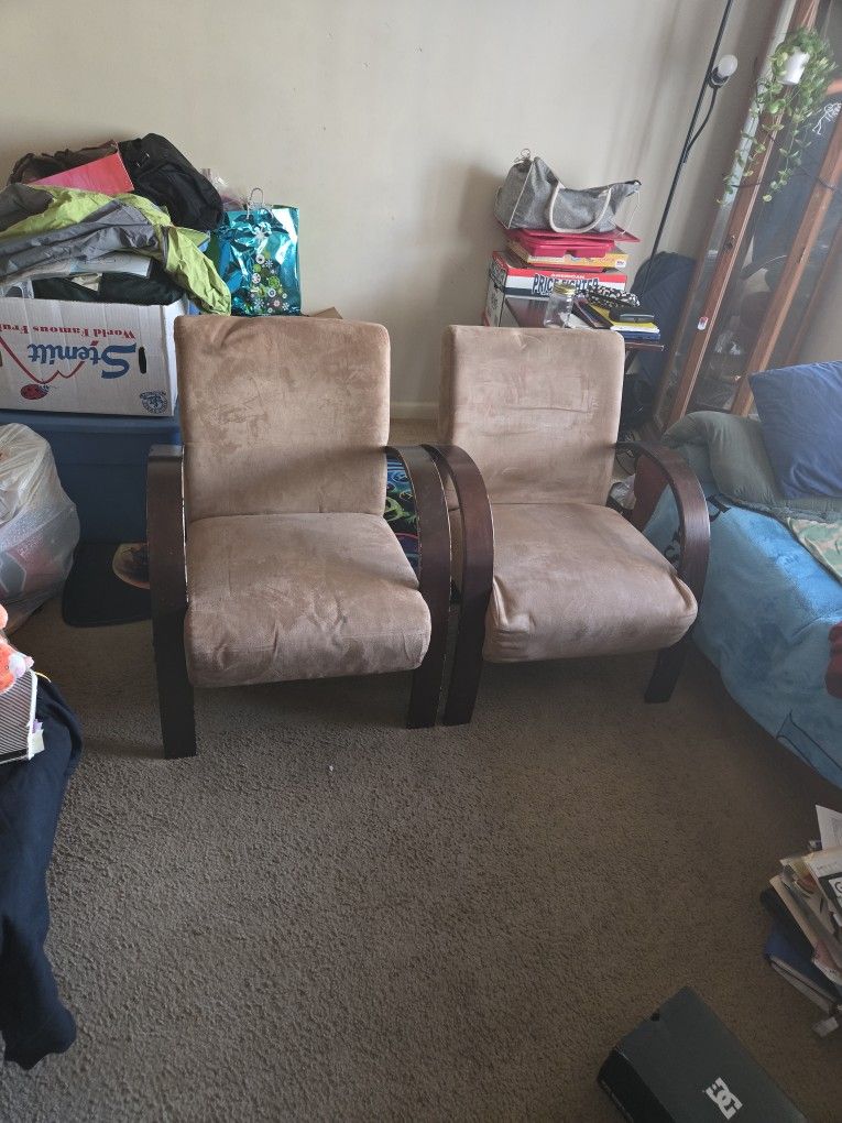 2 Comfy Chairs